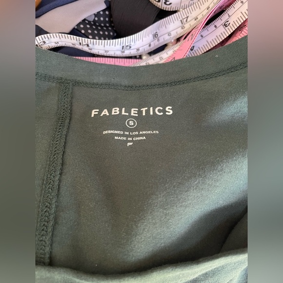 Fabletics Dark Green Oversized Tee S - Picture 9 of 10
